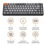  Bàn Phím Cơ K68 Thiết Kế Không Dây, Gõ Êm Tay, Kết Nối Đa Nền Tảng 
