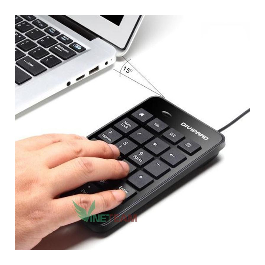 bàn phím số có dây Divipad D500