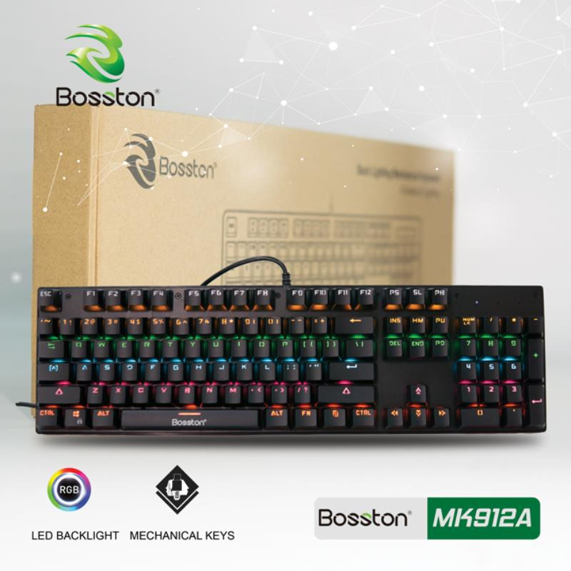 Review Bosston Mk 912A - Đánh Giá Bàn Phím Cơ Bosston Mk 912A
