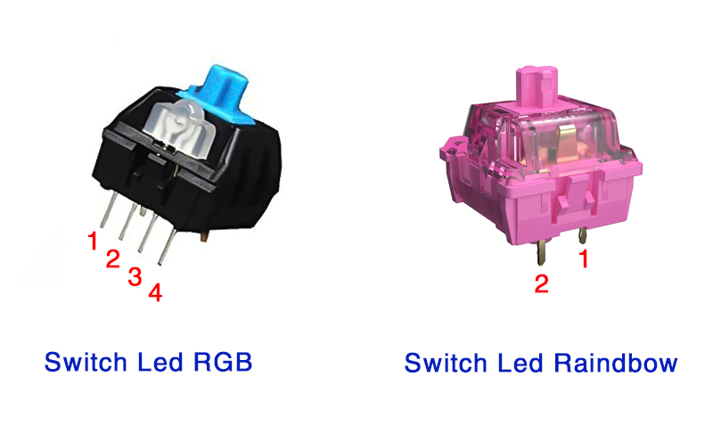 Cách Nhận Biết Bàn Phím Led RGB