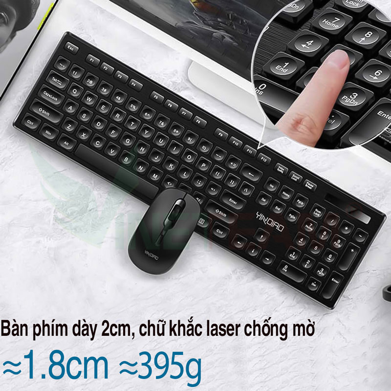 Bàn Phím và Chuột Không Dây YINDIAO V3MAX 13 bo-ban-phim-chuot-khong-da--yindiao-V3Max-9