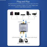  Bộ Chuyển Đổi Âm Thanh Quang Học Choseal Tặng Kèm Dây Quang 