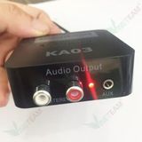  Kiwi KA03 – Bộ chuyển đổi âm thanh quang (Digital sang Analog) 