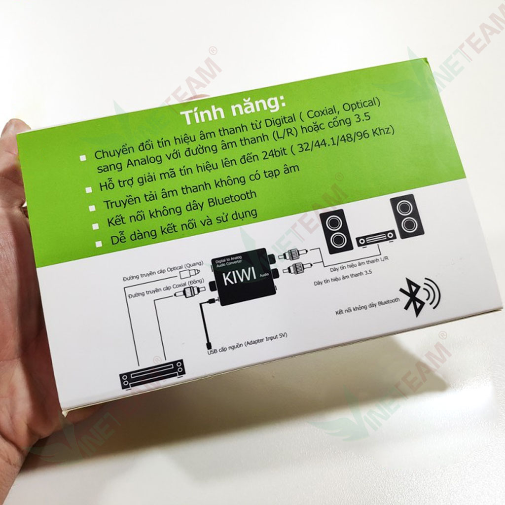 Bộ chuyển đổi quang Kiwi KA03 Pro