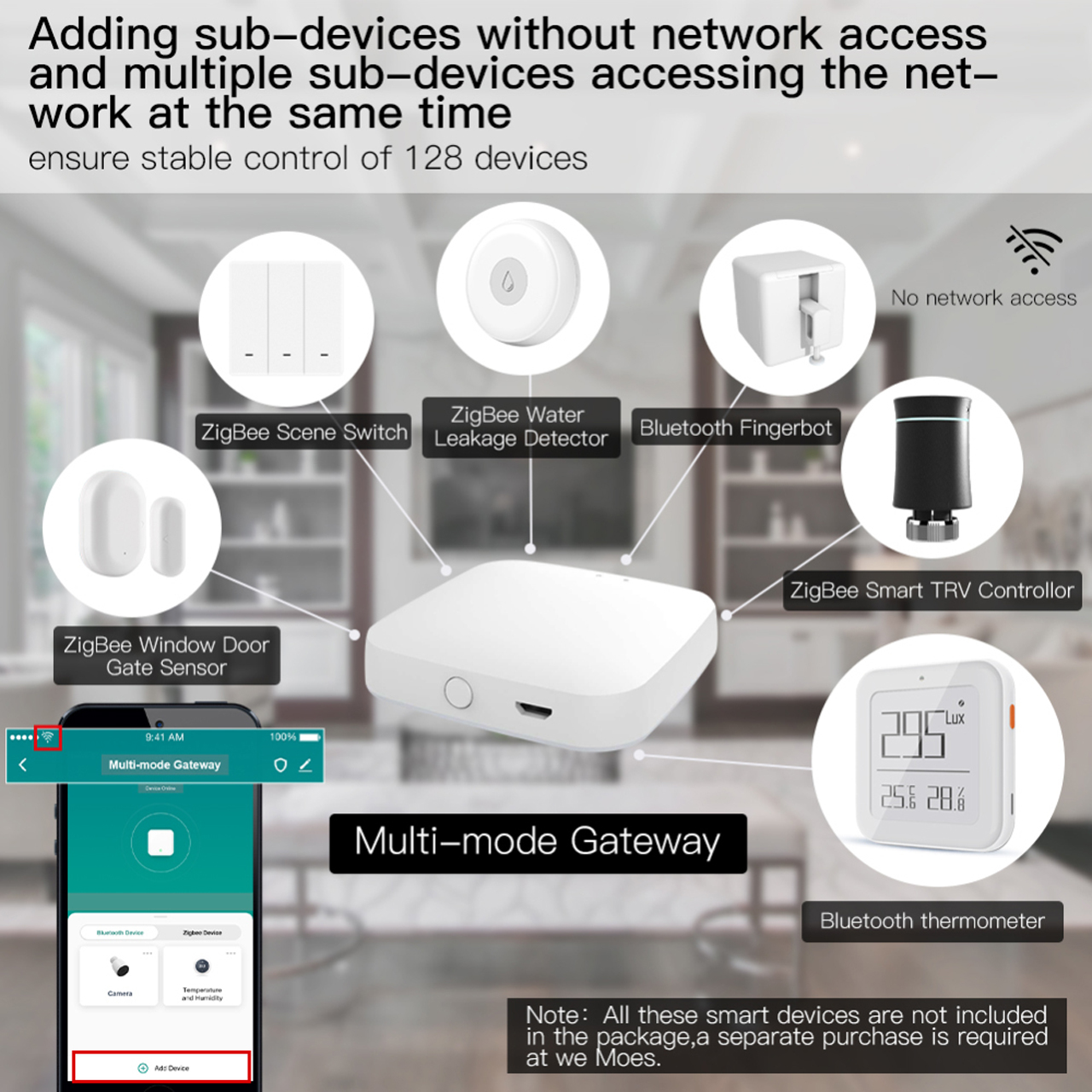 Bo dieu khien trung tam Gateway Zigbee 8