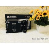  Bộ hát live stream Mic BM800 Sound Card XOX k10 