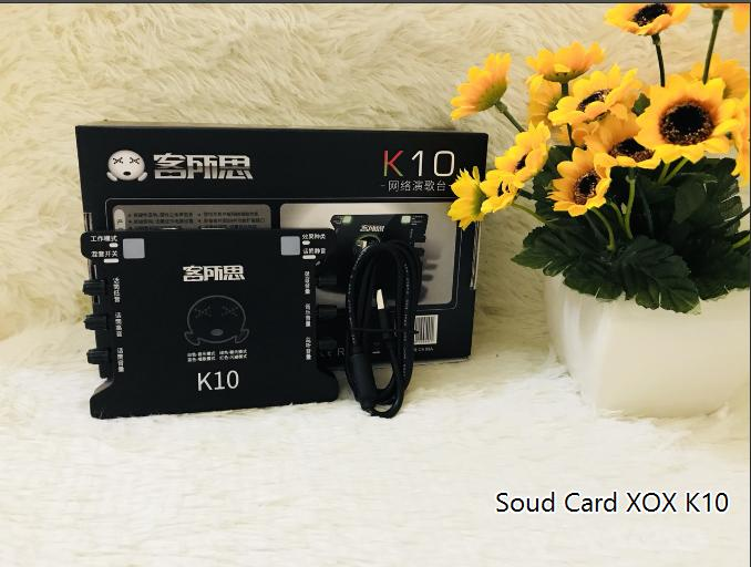 Mic BM800 Sound Card XOX k10
