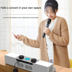 Bộ Karaoke KTV SY6 Tặng Kèm 2 Mic Điều Chỉnh, Âm Thanh Vòm, Hỗ Trợ Livestream