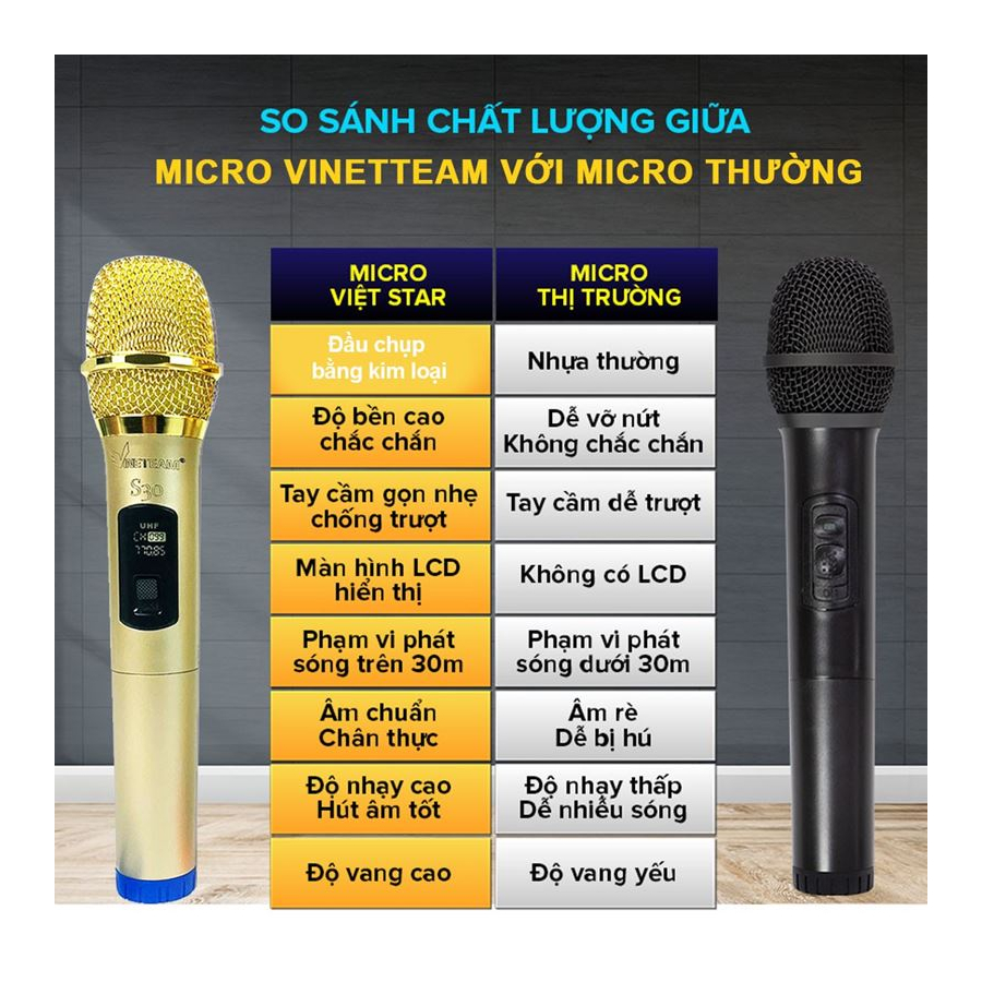 micro karaoke Vinetteam S30