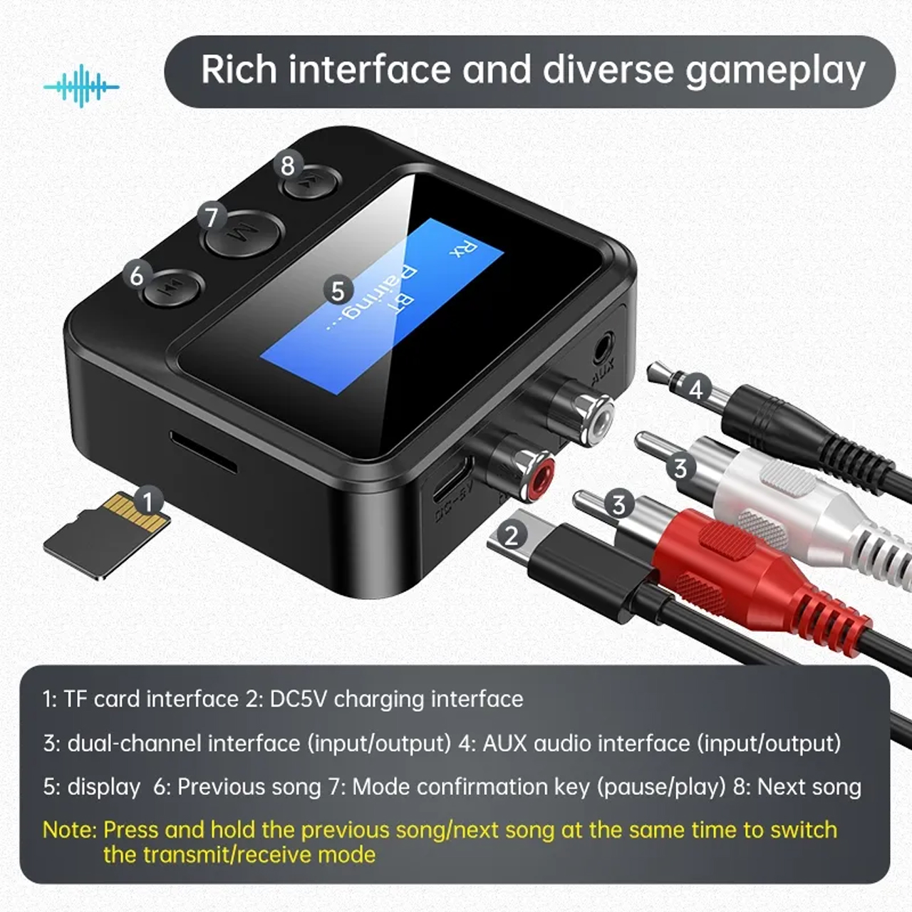 bo thu phat bluetooth C39S 6