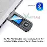  Đầu Thu Phát Tín Hiệu Bluetooth T12 Màn Hình Lcd 