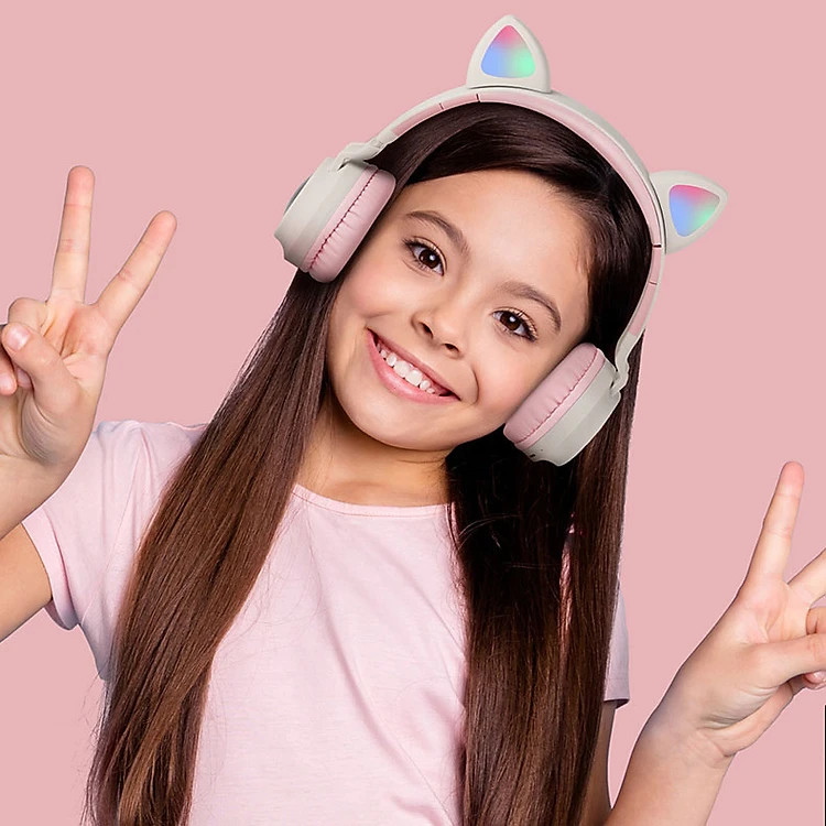 TOP 5 tai nghe mèo hồng xinh xắn cho bạn gái