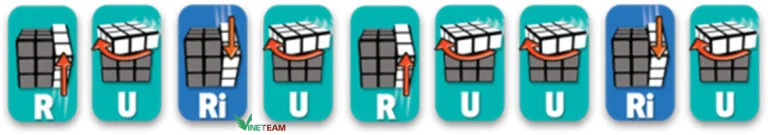 Cách giải Rubik 3x3 không cần công thức nhanh nhất 53 Cách giải Rubik 3x3 không cần công thức