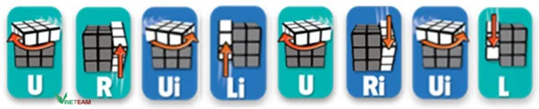 cach giai rubik 3x3 khong can cong thuc 16