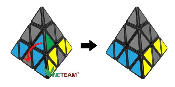 Cách Giải Rubik Hình Tam Giác