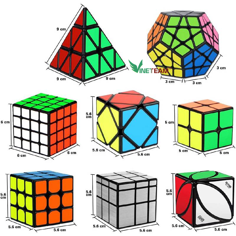 Cách giải rubik hình tam giác