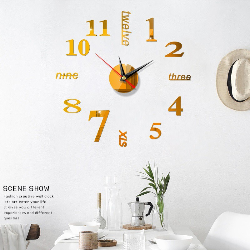 cách lắp đồng hồ dán tường nhanh nhất