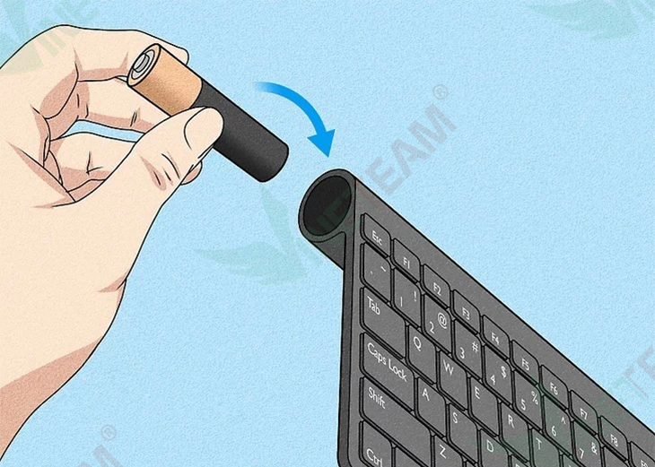cách kết nối bàn phím không dây với máy tính