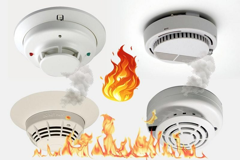 Cảm biến báo khói quang điện
