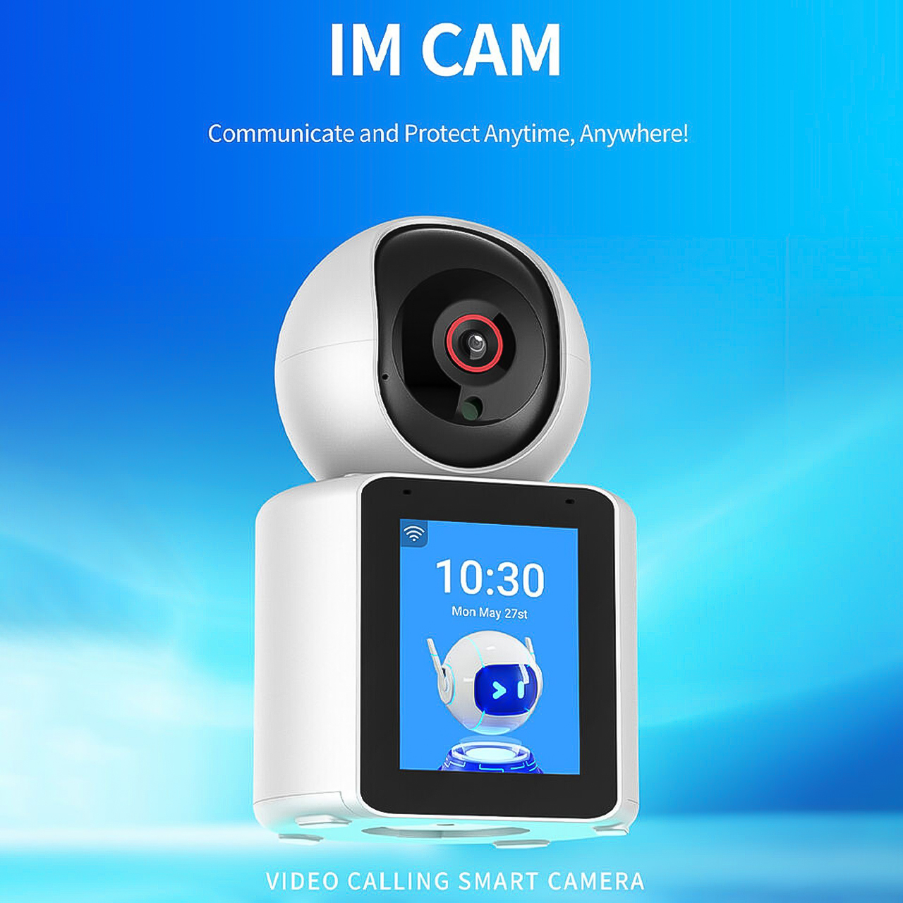 Camera Đa Năng Wifi Trong Nhà C31 AI Cao Cấp, Màn Hình IPS 2.8 inch, Video 2 Chiều 15 camera de ban goi video call C31 11