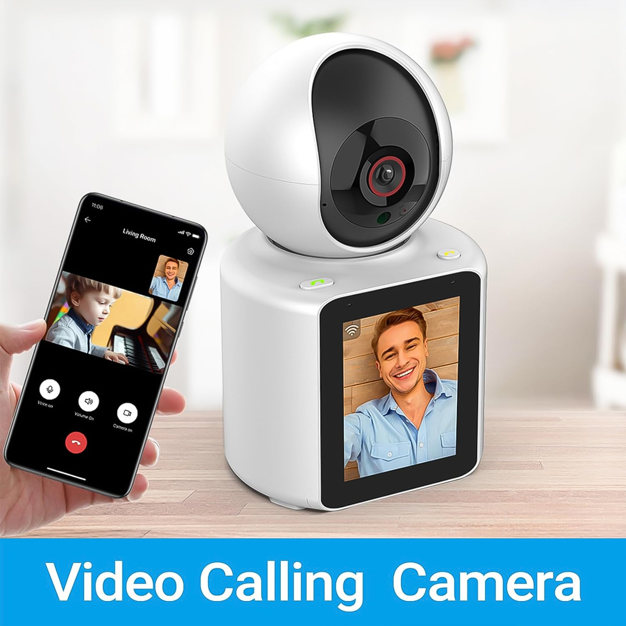 Camera Đa Năng Wifi Trong Nhà C31 AI Cao Cấp, Màn Hình IPS 2.8 inch, Video 2 Chiều 10 Camera Đa Năng Wifi Trong Nhà C31 AI Cao Cấp, Màn Hình IPS 2.8 inch, Video 2 Chiều