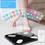  Cân Điện Tử Theo Dõi Sức Khỏe Kết Nối Bluetooth Phân Tích Chỉ Số Cơ Thể Đo Lượng Mỡ Tặng Kèm Dây Sạc 