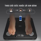 Cân Điện Tử Theo Dõi Sức Khỏe Kết Nối Bluetooth Phân Tích Chỉ Số Cơ Thể Đo Lượng Mỡ Tặng Kèm Dây Sạc 