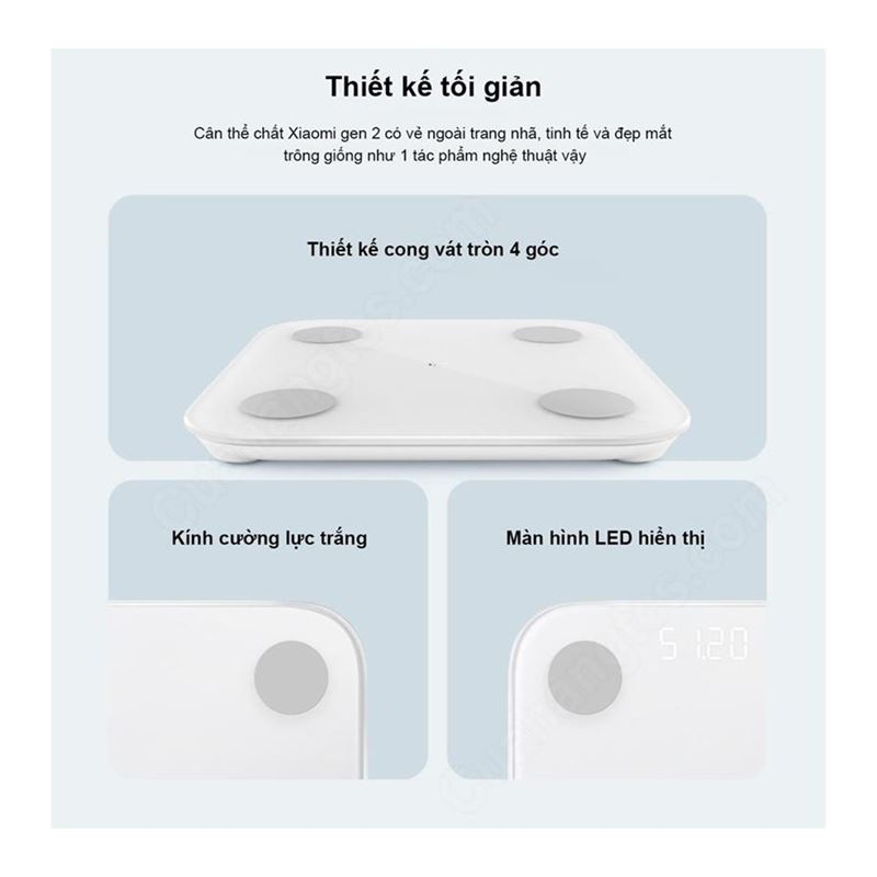 Cân điện thử Xiaomi Scale Gen 2