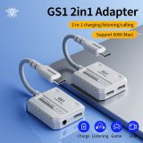 Jack Chuyển Tai Nghe  PLEXTONE GS1 Hỗ Trợ Sạc Cho Điện Thoại, IPad Cổng TypeC M1, M2 