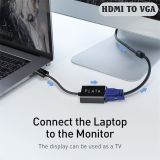  Cáp Chuyển Đổi HDMI Ra VGA PLATA Cực Nhanh 