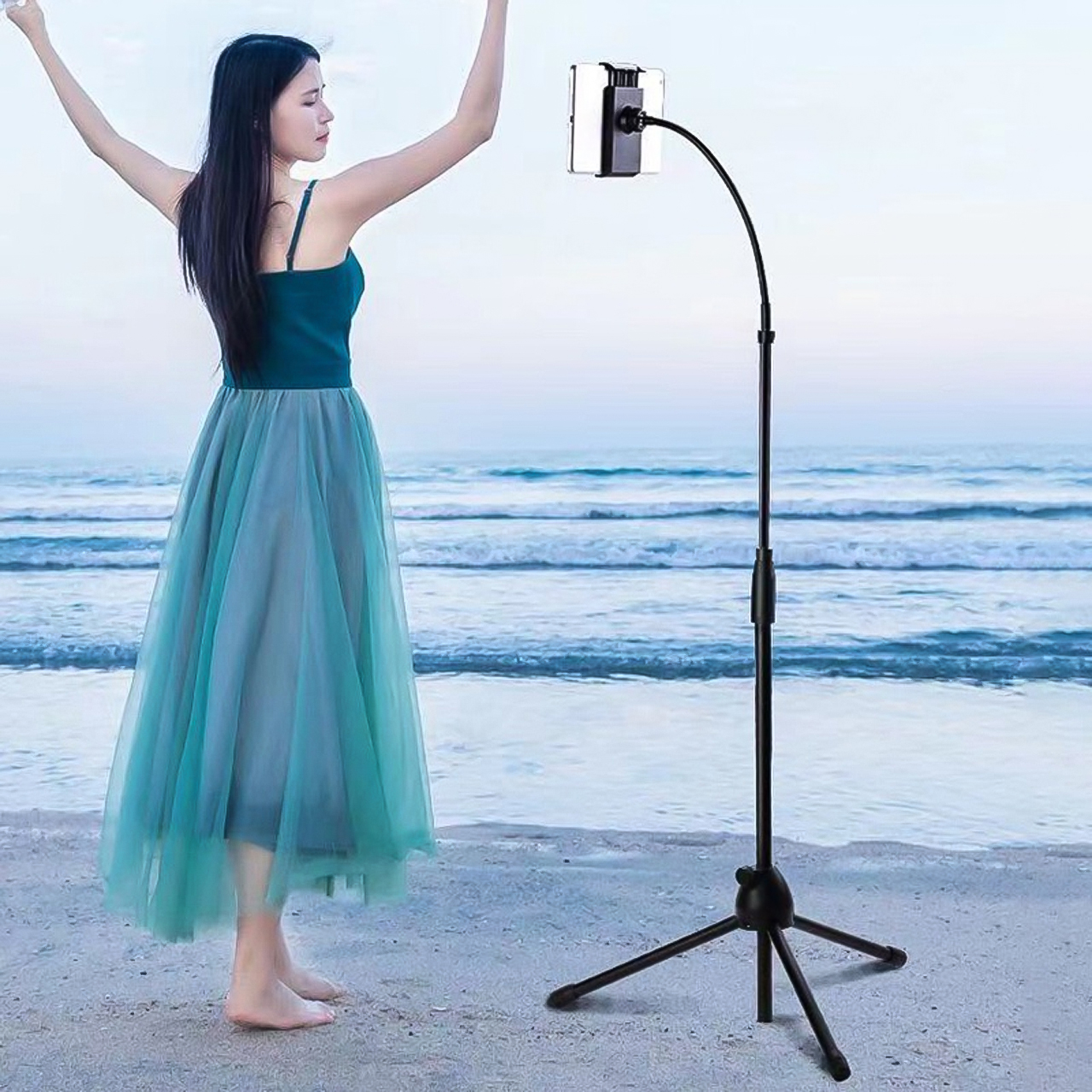 Giá Đỡ Điện Thoại, Máy Tính Bảng 3 Chân Xoay 360 Độ Có Thể Điều Chỉnh 13 Giá Đỡ Điện Thoại, Máy Tính Bảng 3 Chân Xoay 360 Độ Có Thể Điều Chỉnh