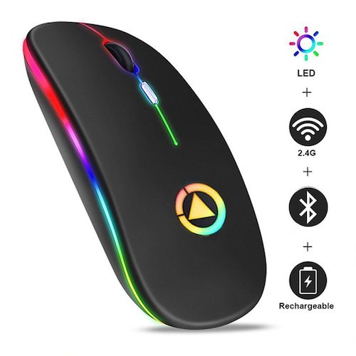 BẠN BIẾT GÌ VỀ CHUỘT SILENT? 17 Chuột không dây A2 bluetooth chống ồn.