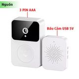  Chuông Cửa Có Hình Không Dây Có Camera Đàm Thoại 