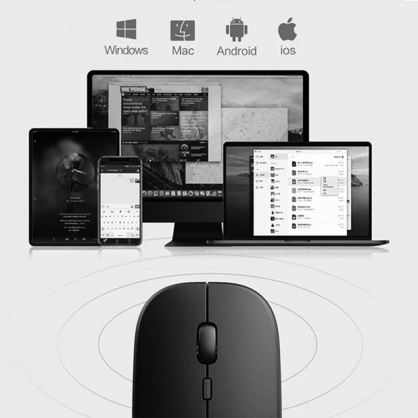 Chuột bluetooth cho Laptop Smartphone Tablet Inphic M2B