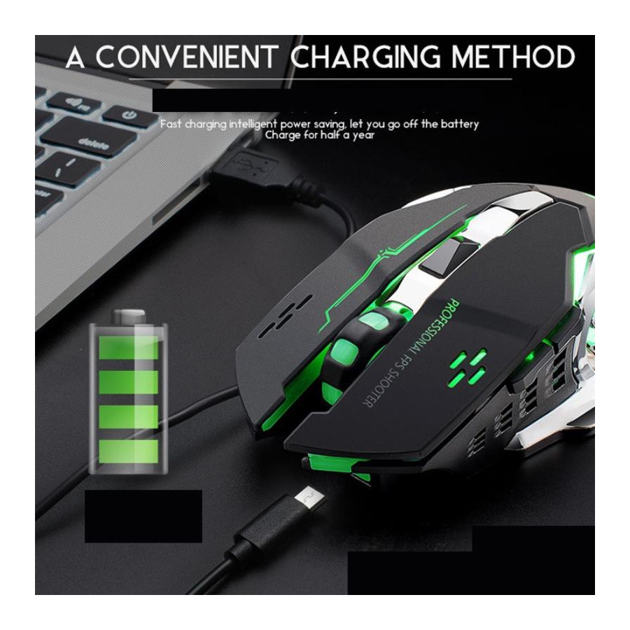 Chuột không dây Free Wolf X8