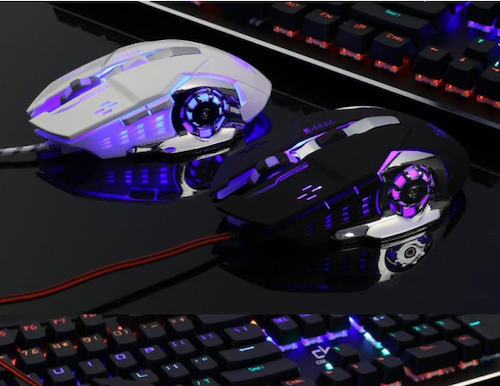 TOP 3 CHUỘT GAMING GIÁ RẺ DƯỚI 150K 6 Chuột gaming giá rẻ Detek G502 cực bền giá 149K