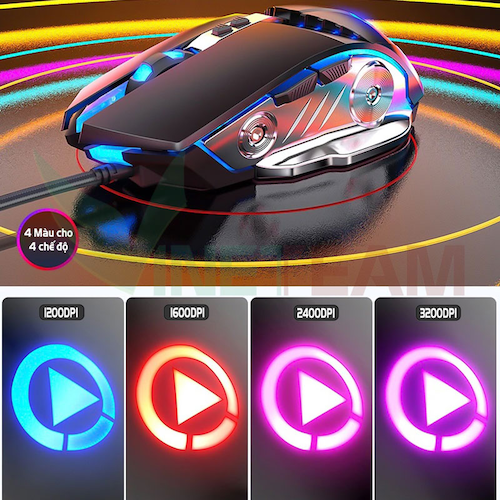 TOP 3 CHUỘT GAMING GIÁ RẺ DƯỚI 150K 7 Chuột gaming giá rẻ G3 PRO