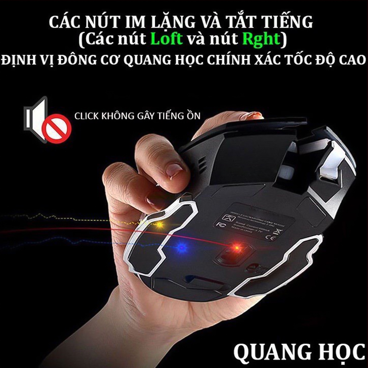 chuot khong day gaming T2 2