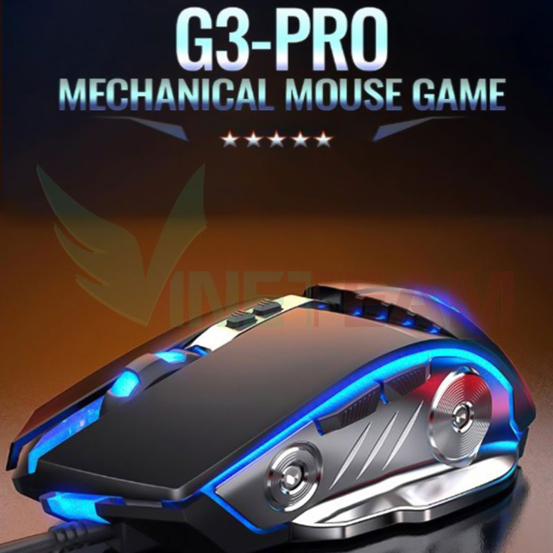 TOP NHỮNG CHUỘT CHƠI GAME FPS TỐT NHẤT 2022 6 Chuot may tinh gaming co day G3 PRO 2