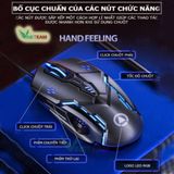  Chuột máy tính chơi game G5, DPI 4 cấp độ 