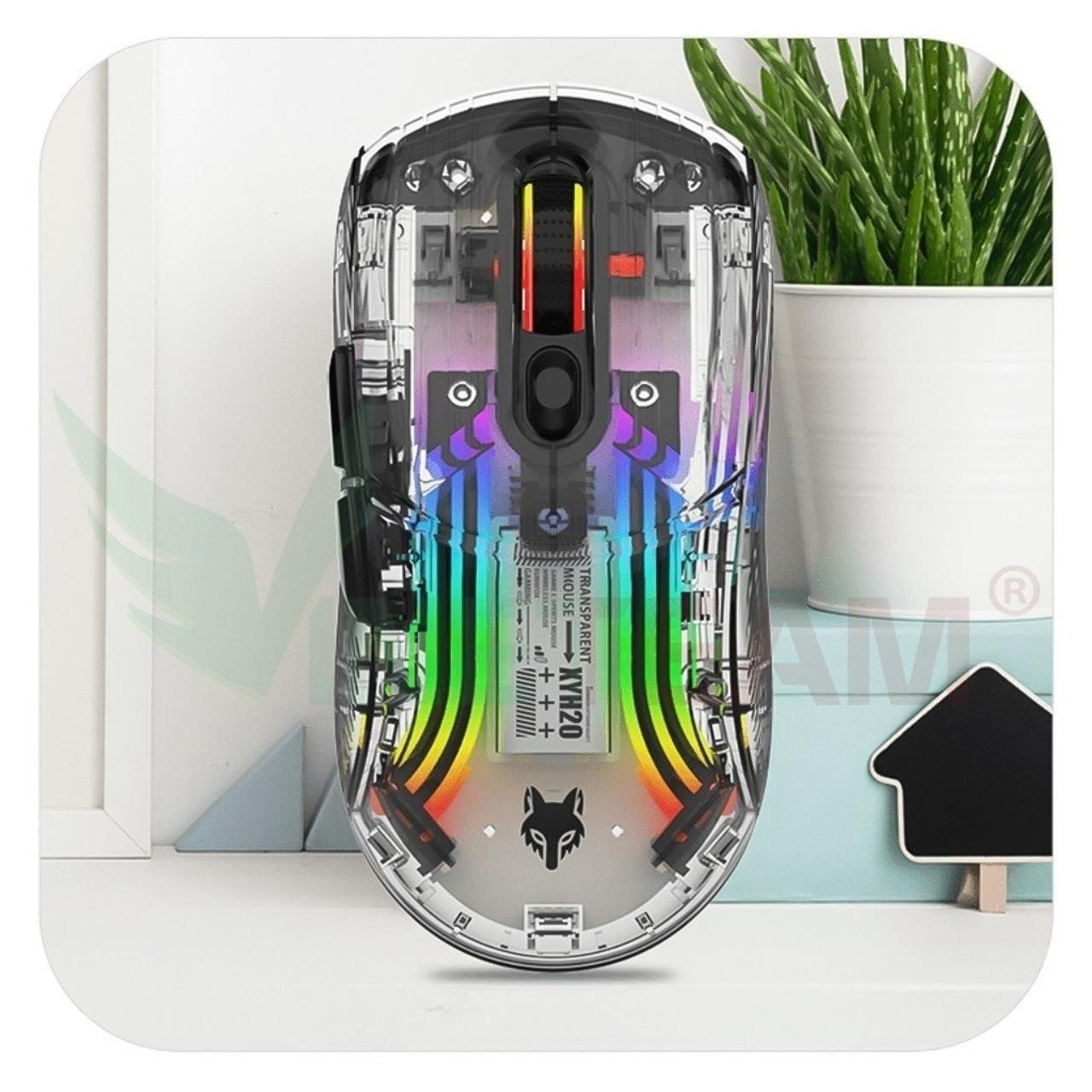 Chuột XUNFOX XYH20 - Chuột Không Dây Đa Chế Độ Kết Nối Với Thiết Kế Trong Suốt 13 XUNFOX XYH20 - Chuột Không Dây Đa Chế Độ Kết Nối Với Thiết Kế Trong Suốt