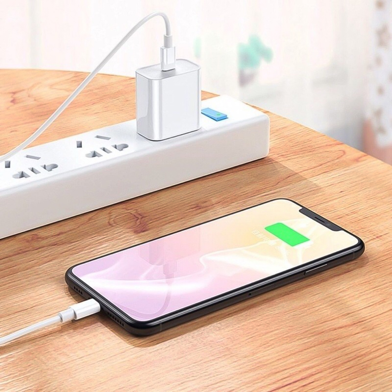 Bộ Củ Cáp Sạc Nhanh PD 20W Không Nóng Máy Sạc Nhanh An Toàn Dành Cho Tín Đồ Apple