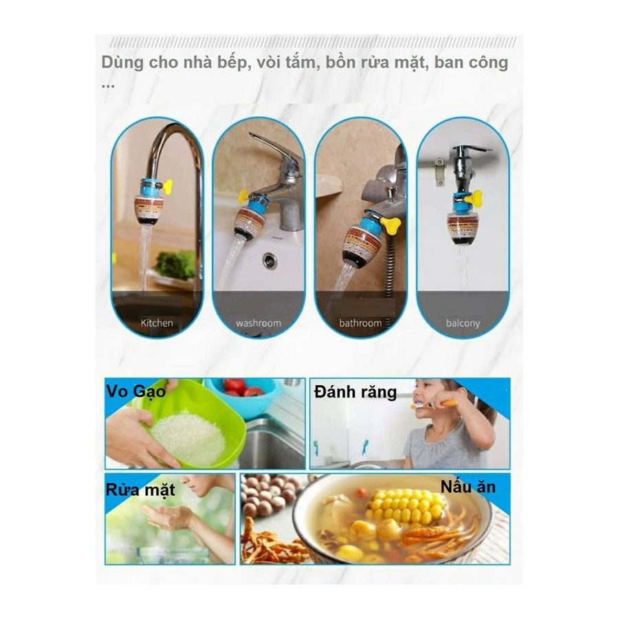 đầu lọc nước tại vòi