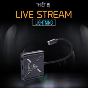 Dây livestream Stereo otg cho iphone