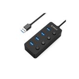  Hub chia 4 cổng USB 3.0 có công tắc Orico W9PH4 
