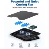  Đế Quạt Tản Nhiệt Laptop Máy Tính Macbook N99 / N191 / V19 Làm Mát Cực Nhanh 