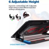  Đế Quạt Tản Nhiệt Laptop Máy Tính Macbook N99 / N191 / V19 Làm Mát Cực Nhanh 