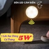  Đèn LED Cảm Ứng Tự Động Sáng Khi Phát Hiện Người Trong Bóng Tối, Pin Sạc Cao Cấp Tặng Kèm Dây Sạc 