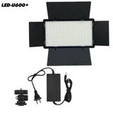  Đèn Led Quay Phim 600 Bóng Và 800 Bóng Có Thể Điều Chỉnh Độ Sáng Cho Chụp Hình Chuyên Nghiệp 