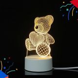  Đèn Ngủ 3D Hình Gấu Cắm Điện Trực Tiếp Độc Đáo Và Sang Trọng 